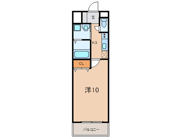 セトル．イン鳳の物件間取画像